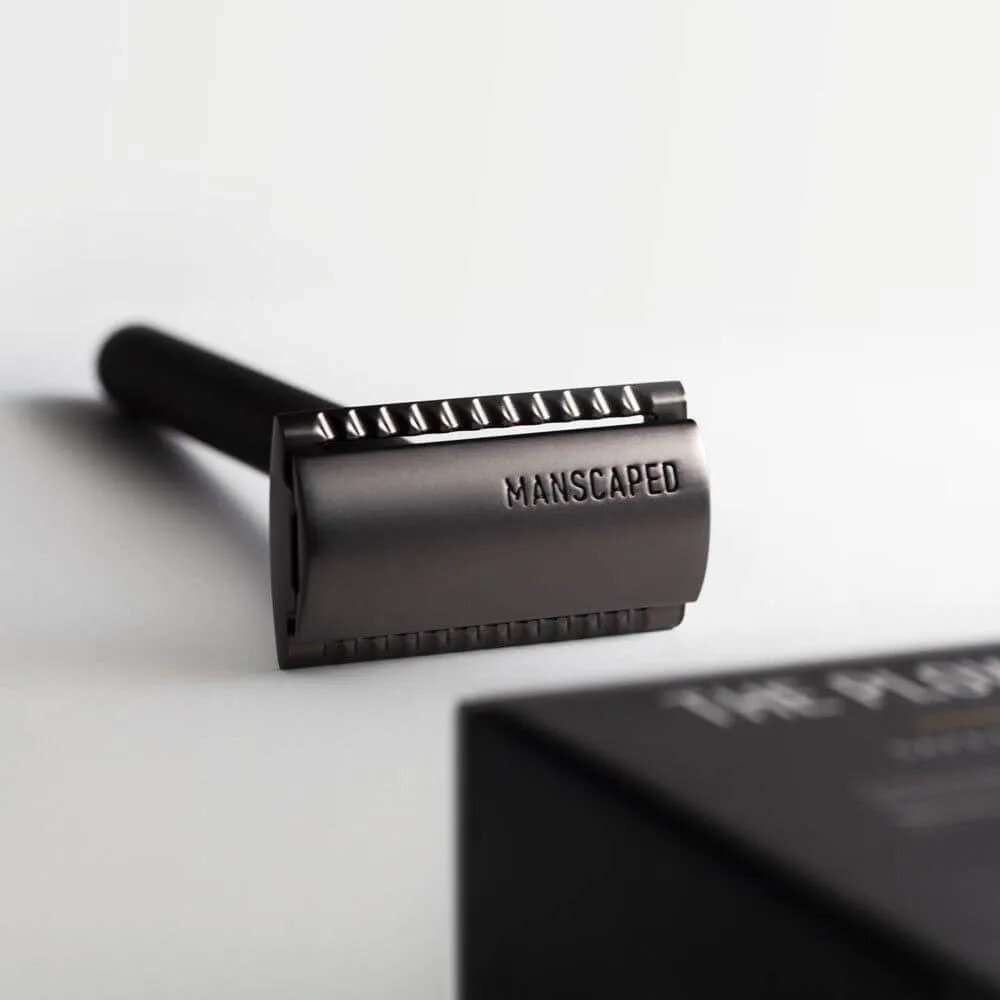 The Plow 2.0 Manscape 
SINGLE BLADE DOUBLE-EDGED SAFETY RAZOR 🪒 (NOWT) - Picture 6 of 6